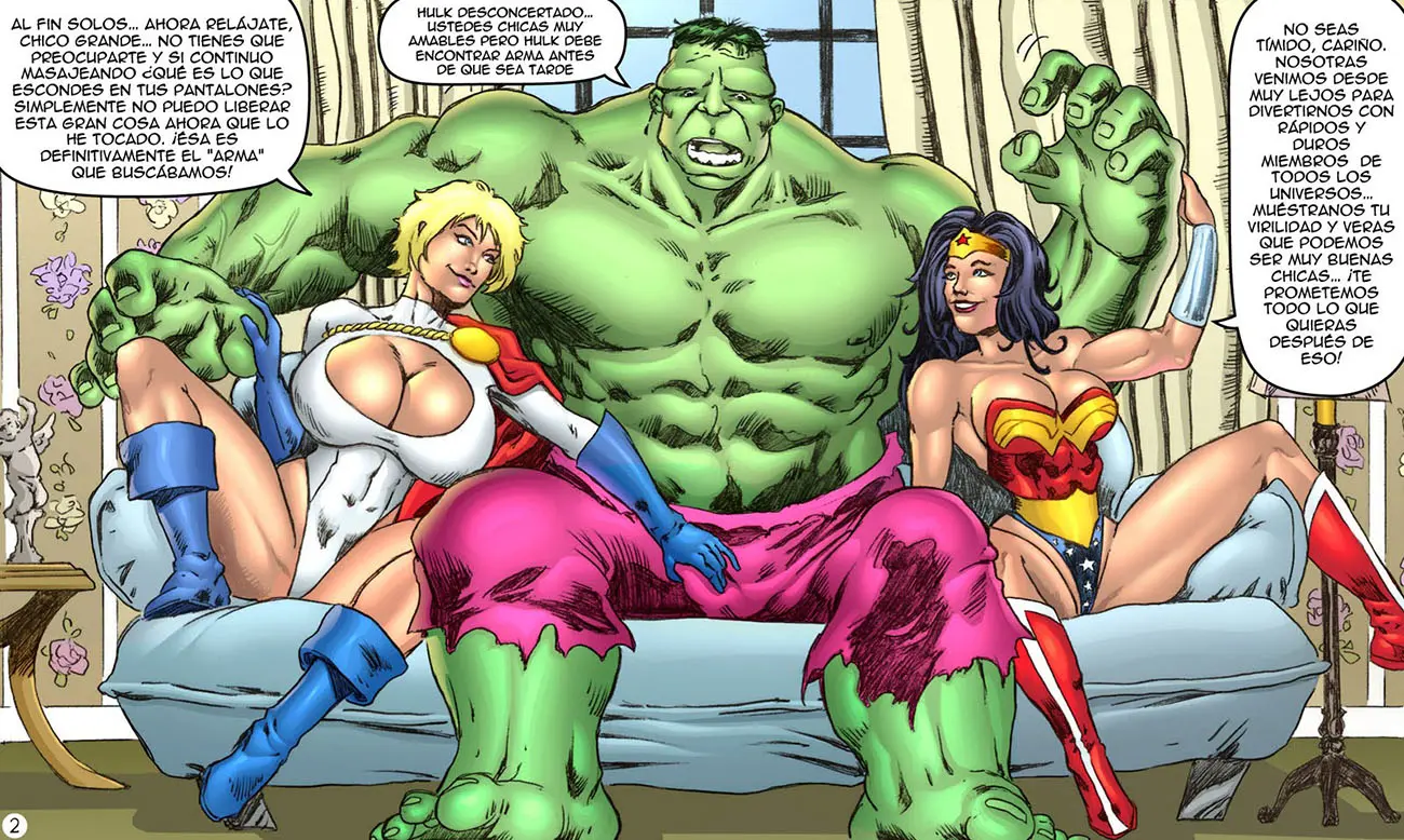 The BIG ONE Superheroine ComiXXX 2