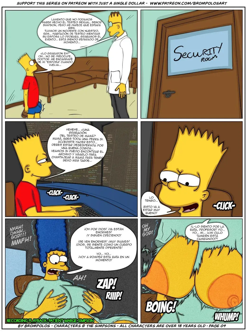 The Simpson Are The Sexenteins 36 The Simpsons are The Sexenteins 12