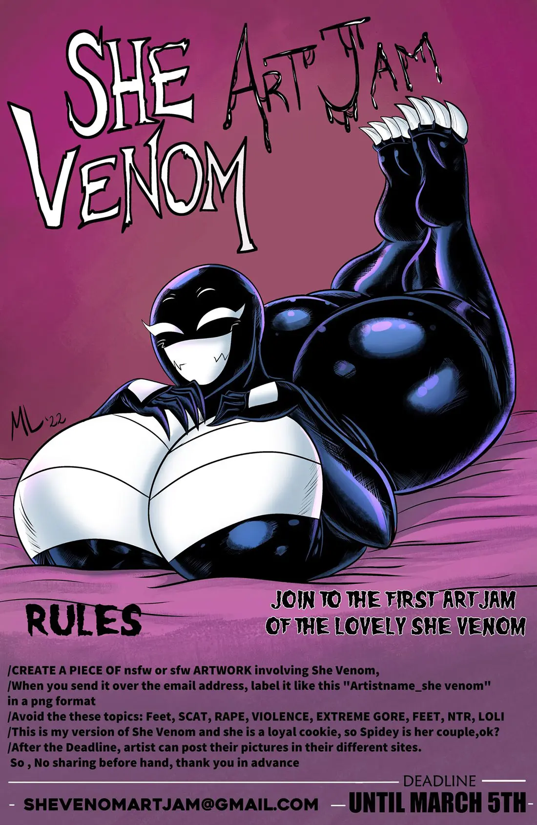 Thicc VENOM Ameizing Lewds 47