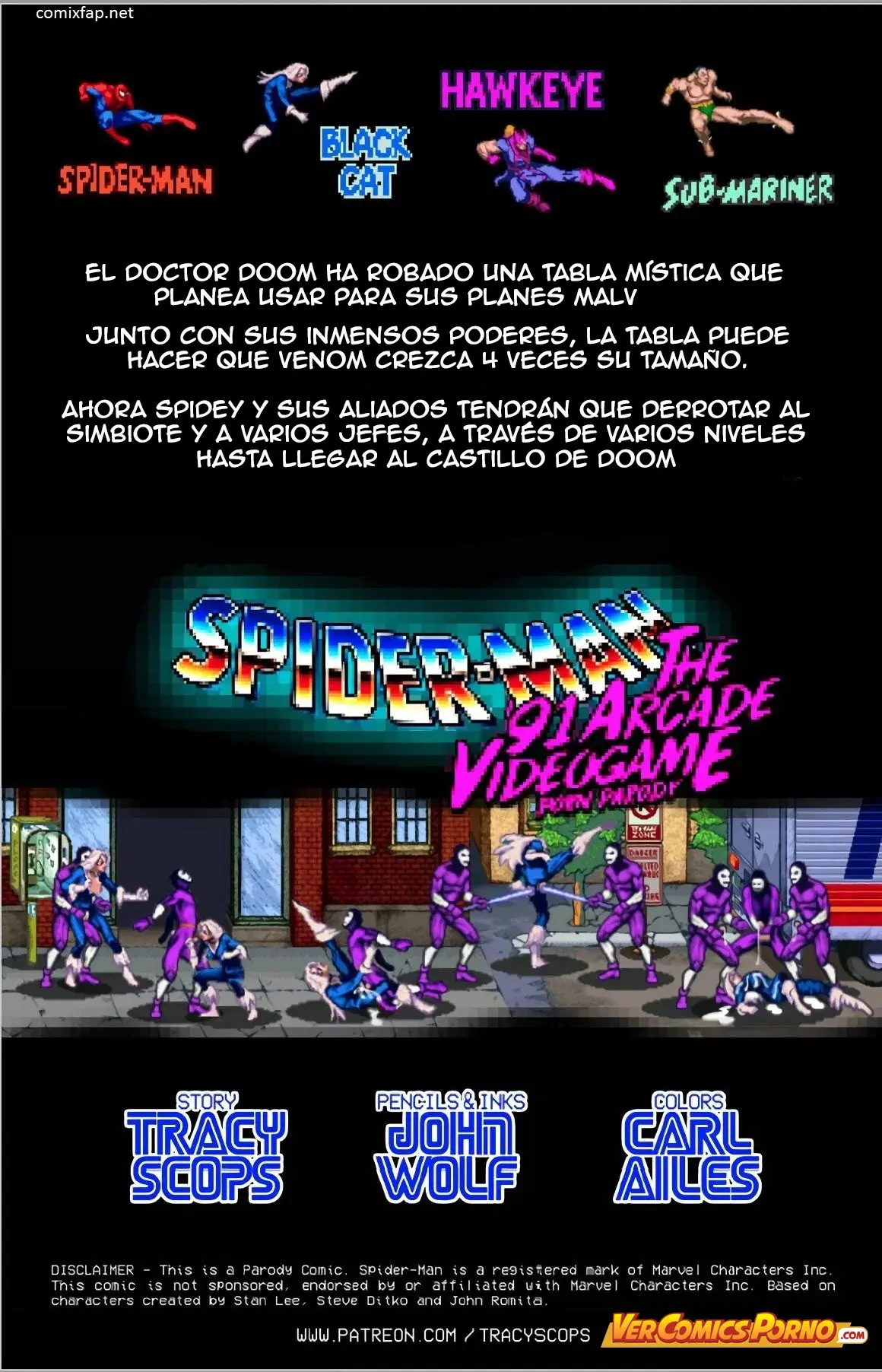 Tracy Scops Spiderman the 91 Arcade Game Traduccion Exclusiva 1