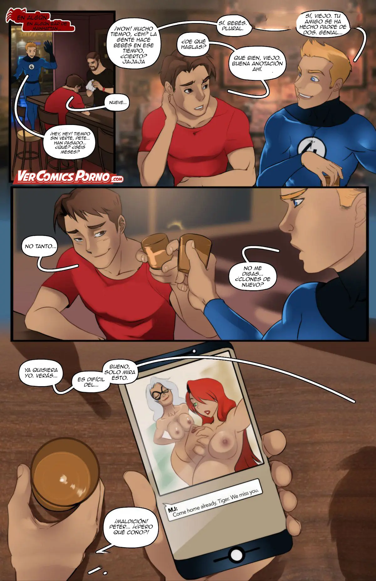 Tracy Scops The Polyamorous SpiderPreggos Traduccion Exclusiva 2