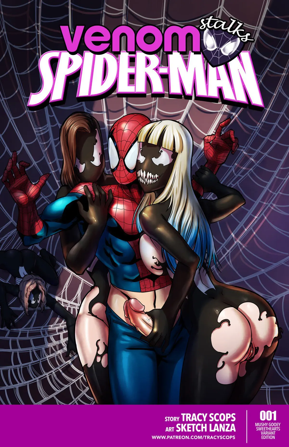 Venom Stalks Spiderman Tracy Scops