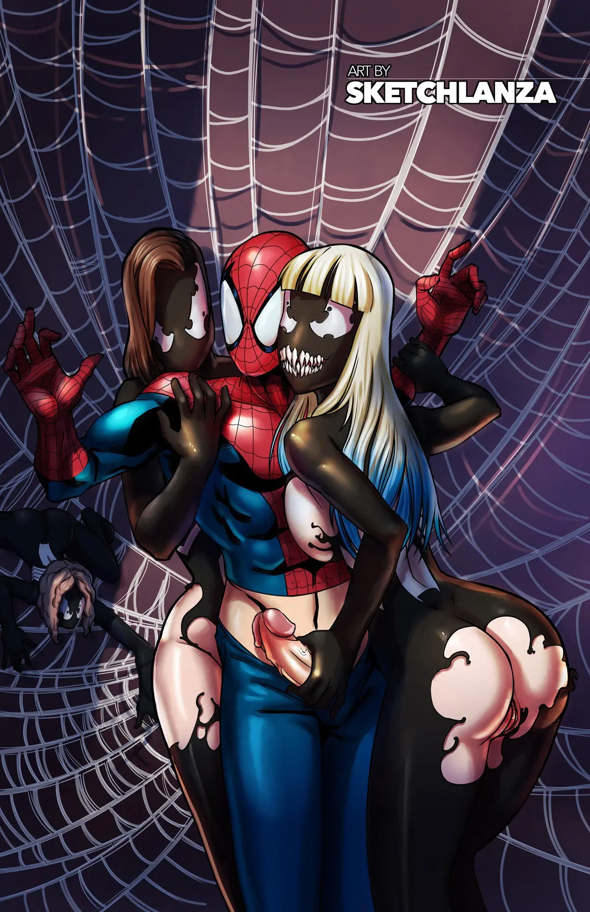 Venom Stalks Spiderman – Tracy Scops 10