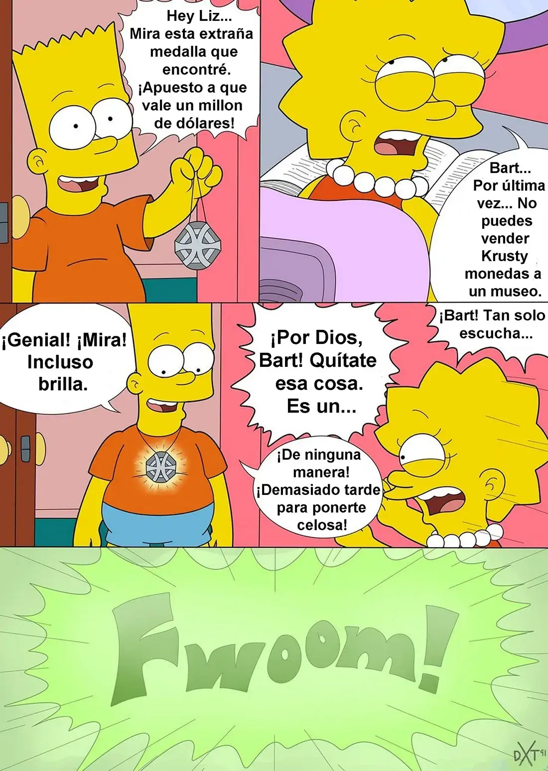 Bart Y Lisa Cambian De Sexo