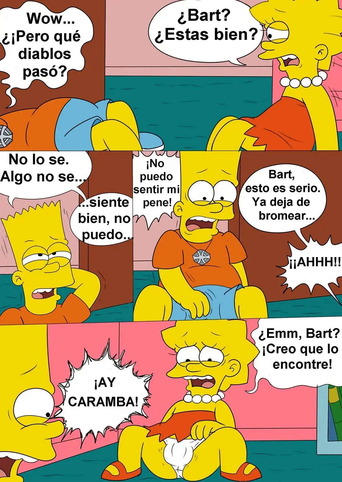 Bart Y Lisa Cambian De Sexo 11 cambiando de sexo 2