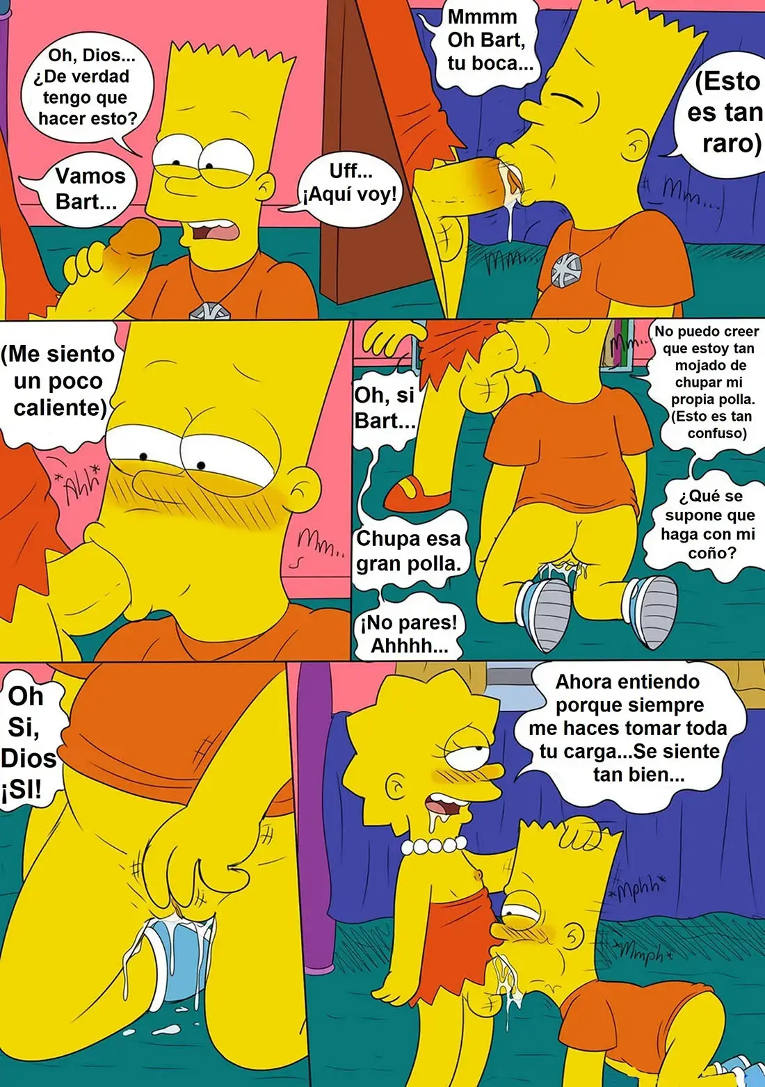 Bart Y Lisa Cambian De Sexo 13 cambiando de sexo 4