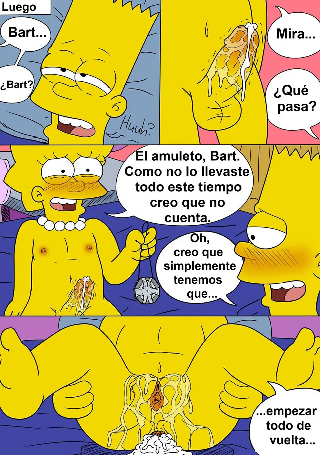 Bart Y Lisa Cambian De Sexo 18 cambiando de sexo 9