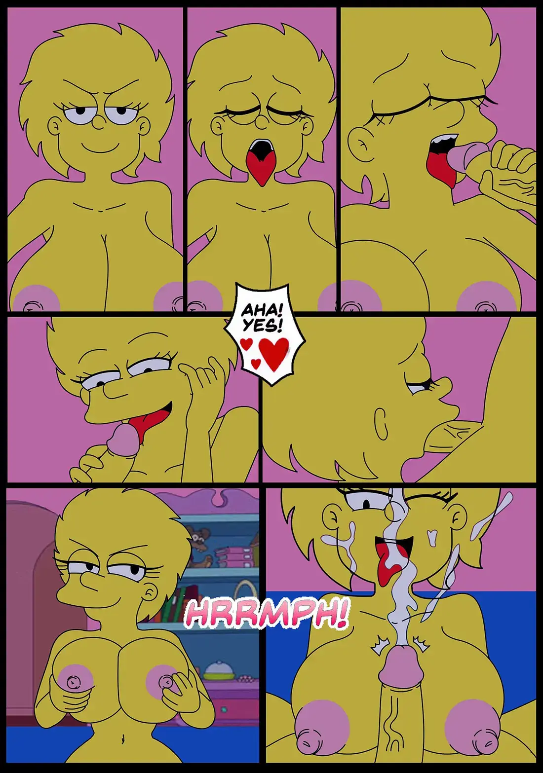 el video xxx de marge y homero 14