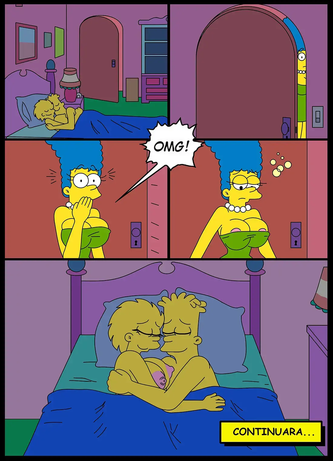 el video xxx de marge y homero 21