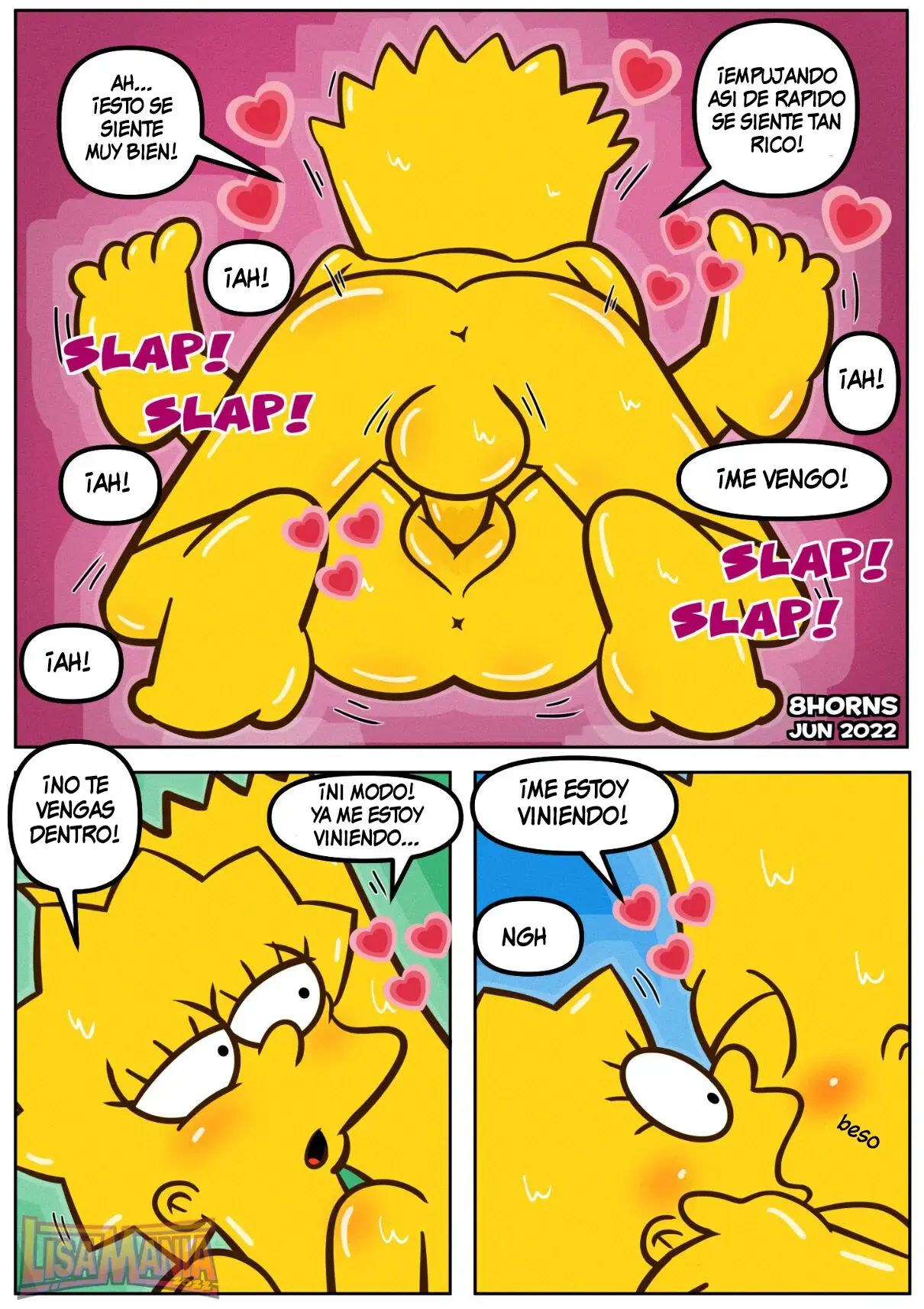 Lisamania: Baño Con Bart 40 eso no es justo verdad 19