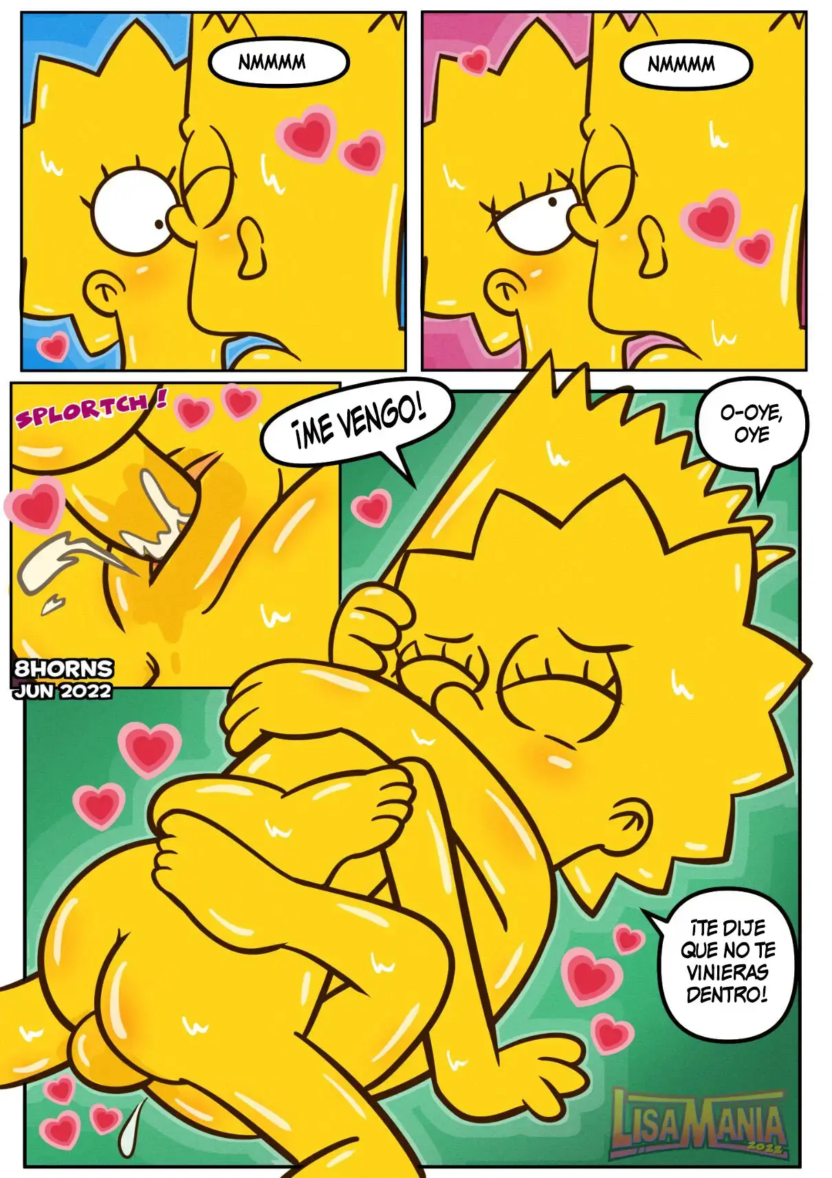 Lisamania: Baño Con Bart 41 eso no es justo verdad 20
