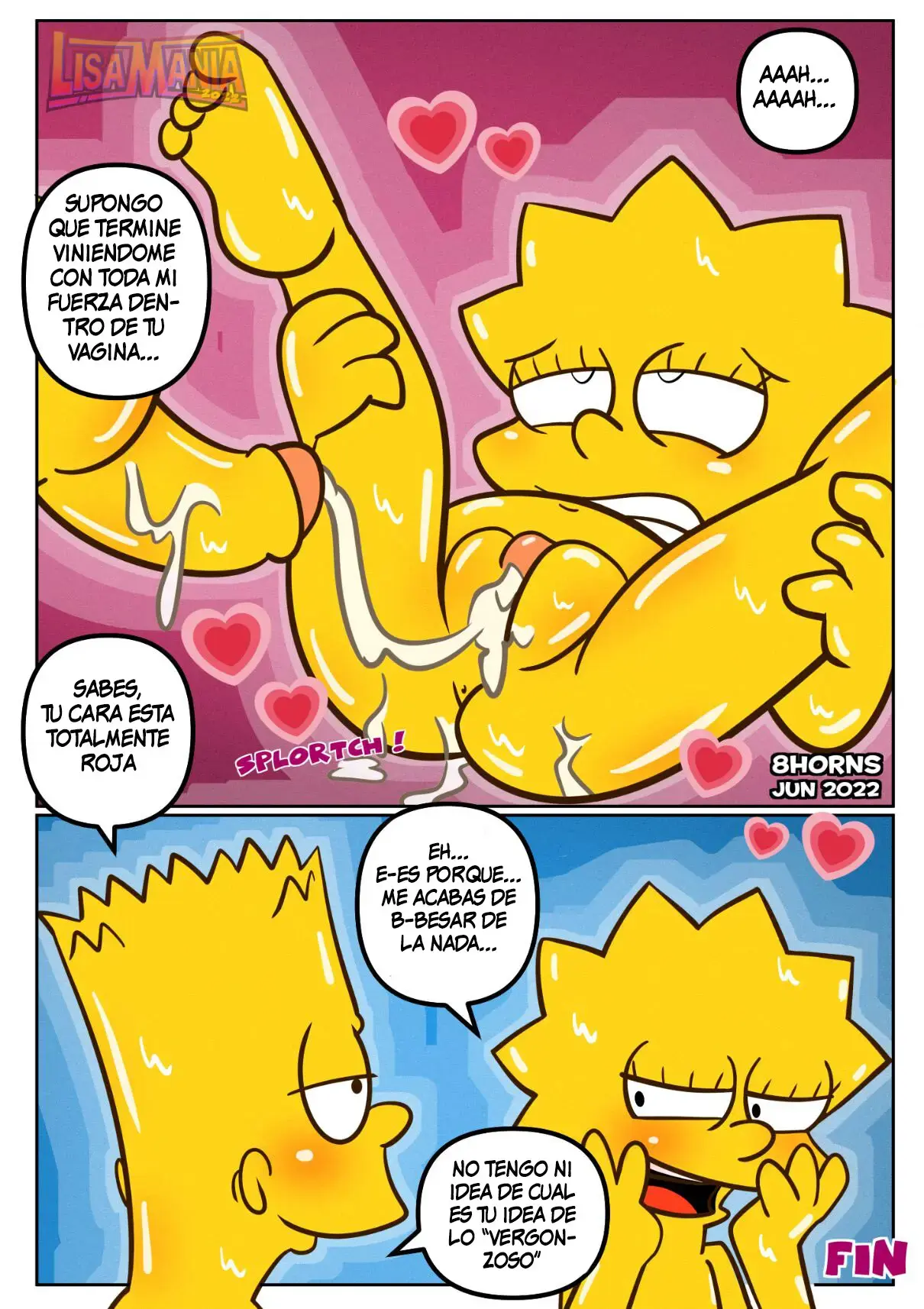 Lisamania: Baño Con Bart 42 eso no es justo verdad 21
