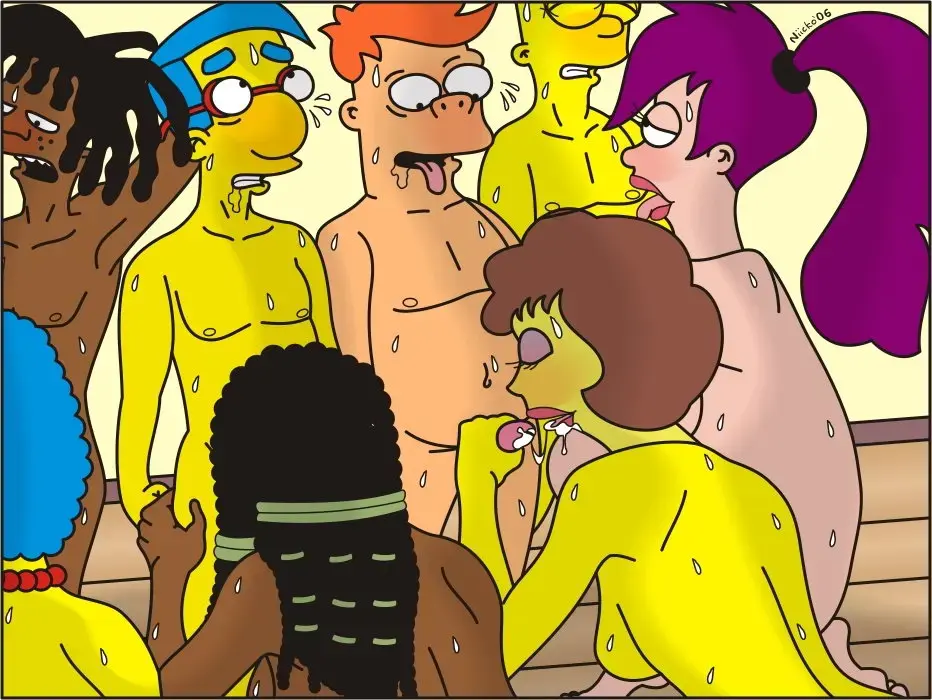 Crossover De Los Simpsons Y Futurama 10 first one 2