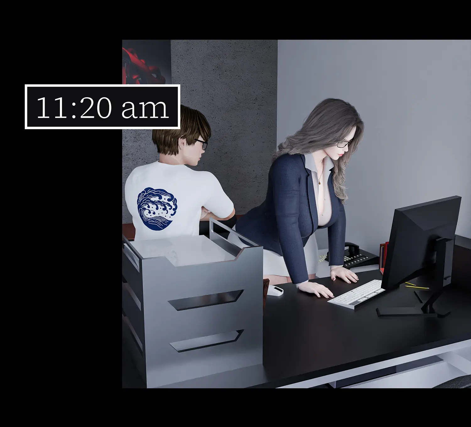 la viuda de mi vecina parte 2 roseblue3d 83