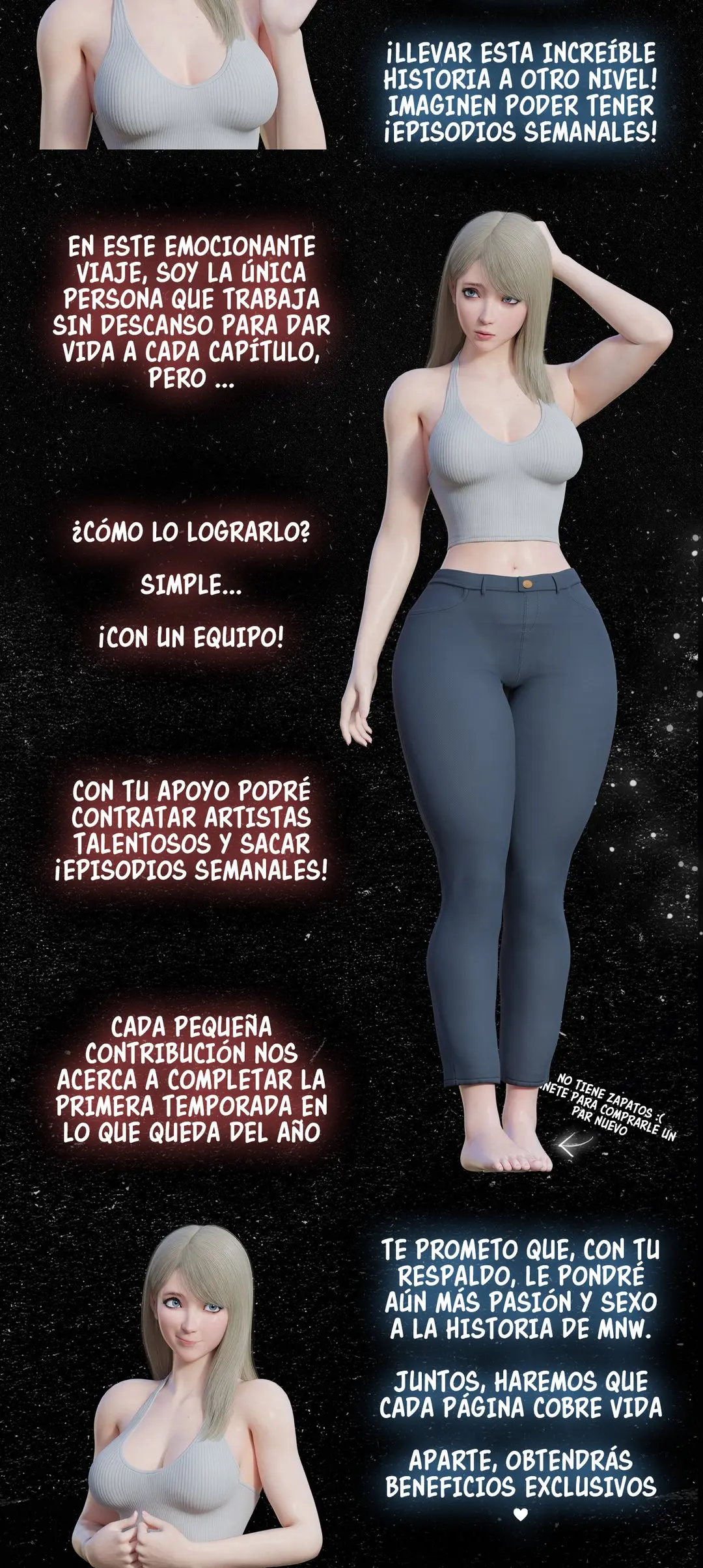 la viuda de mi vecina parte 6 roseblue3d 89